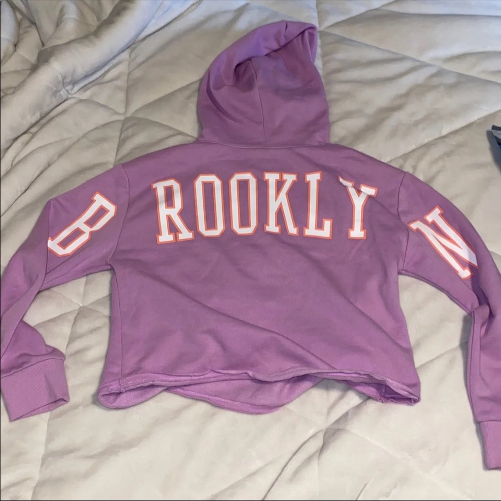Brooklyn cropped hoodie